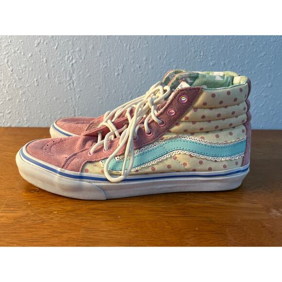 Vans Disney Pixar Toy Story Sk8 Bo Peep High Top Sneakers Size 8.5 - Picture 4 of 12